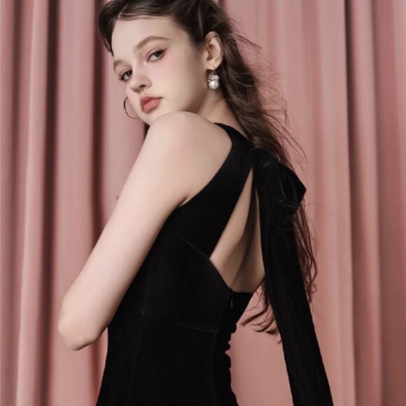 Formal High Low Hem Mermaid Maxi Dress - Picture 2 of 6